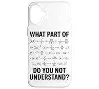 Custodia per iPhone 16 Plus Quale Parte Del Problema Delle Equazioni Matematiche Non