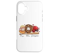 Custodia per iPhone 16 Plus Questo gioco di baseball della stagione - Eat Sleep Baseball Repeat