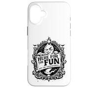 Custodia per iPhone 16 Plus Qui Per Divertimento Non Le Conseguenze Vintage Gothic