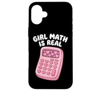 Custodia per iPhone 16 Plus Ragazza Matematica È Vero Calcolo Algebra Logica Matematica Amante