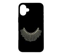 Custodia per iPhone 16 Plus RBG Ruth Bader Ginsburg Dissent Collar modello