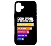 Custodia per iPhone 16 Plus Reati noti della Kitchen Bandit Pickleball NVZ