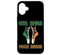 Custodia per iPhone 16 Plus Reel Girls Irish Dance Shamrock Tap Dance Irish Dance