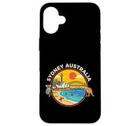 Custodia per iPhone 16 Plus Regalo turistico della città souvenir di Sydney, Australia, viaggio di andata e ritorno