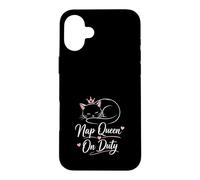 Custodia per iPhone 16 Plus Regina della Pennichella Gatti