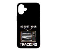 Custodia per iPhone 16 Plus Regola il tuo Tracking Gen X Vhs Retro