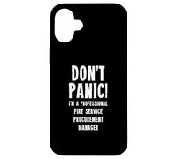 Custodia per iPhone 16 Plus Responsabile degli appalti dei vigili del fuoco