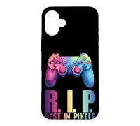 Custodia per iPhone 16 Plus Rest in Pixels - Gamer Merch - für Sie und Ihn