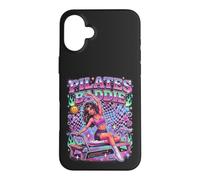 Custodia per iPhone 16 Plus Retro Pilates Baddie Reformer allenamento fitness