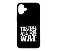 Custodia per iPhone 16 Plus Retro Sea Turtle Turtles All The Way Oceans Lover