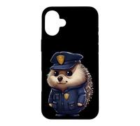 Custodia per iPhone 16 Plus Riccio polizia