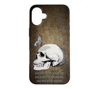 Custodia per iPhone 16 Plus RICORDO DI VIVERE AMARE MORI