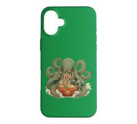 Custodia per iPhone 16 Plus Rilasciare il Ramen Eldritch Noodle Monster Art