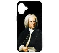 Custodia per iPhone 16 Plus Ritratto del grande compositore Johann Sebastian Bach