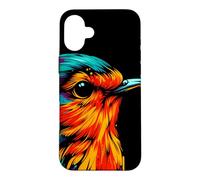Custodia per iPhone 16 Plus Robin Stile minimalista e vivace Compleanno
