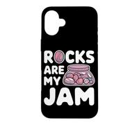 Custodia per iPhone 16 Plus Roccia Tumbling Hobbyist pietre lucidate e arte lapidaria