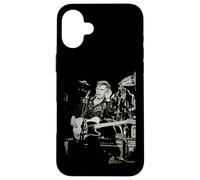Custodia per iPhone 16 Plus Rockpile cantante Dave Edmunds Live Da Cazzo Barnatt