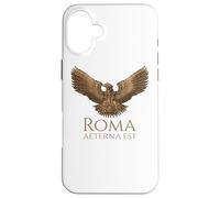 Custodia per iPhone 16 Plus Roma antica - Aquila Legionaria Steampunk - Roma Aeterna Est
