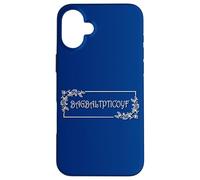 Custodia per iPhone 16 Plus Romance Romantasy Book Lover Shadow Daddy BAGBALTPTICOYF