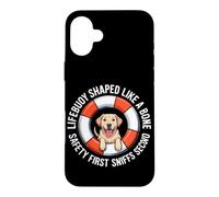 Custodia per iPhone 16 Plus SAFETY FIRST SNIFFS SECOND
