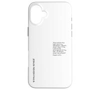 Custodia per iPhone 16 Plus Salmi 27 1, Fiducia senza paura in Dio, Gesù salva, cristiano