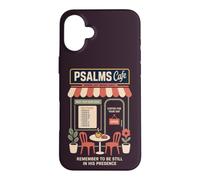 Custodia per iPhone 16 Plus Salmi cristiani Caffè Fede Caffè Scrittura Preghiera