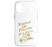 Custodia per iPhone 16 Plus Salta in sella e segui il tuo sogno non moll