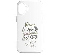 Custodia per iPhone 16 Plus Salute Mentale Consapevolezza Terapia Kleine Schritte