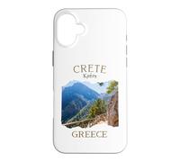 Custodia per iPhone 16 Plus Samaria Gorge Hiking Chania Creta Isola greca Creta Grecia