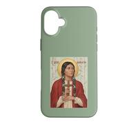 Custodia per iPhone 16 Plus San Kateri Tekakwitha Primo tributo ai nativi americani