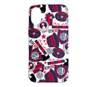 Custodia per iPhone 16 Plus San Lorenzo de Almagro - Dale Ciclon Pattern Design