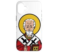 Custodia per iPhone 16 Plus San Nicola di Myra