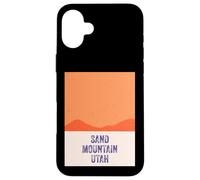 Custodia per iPhone 16 Plus Sand Mountain Utah UT, near Little Sahara, Nature Vacation