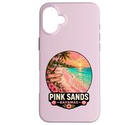 Custodia per iPhone 16 Plus Sands Bahamas Spiaggia Tropicale Tramonto Design