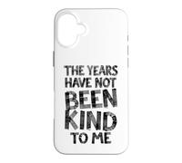 Custodia per iPhone 16 Plus Sarcastico compleanno divertente anni non sono stati gentili nastro adesivo