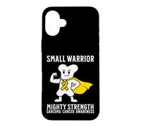 Custodia per iPhone 16 Plus Sarcoma Cancer Awareness Products Kids Bones Sarcoma Warrior