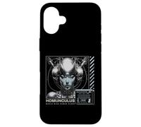 Custodia per iPhone 16 Plus Sci Fi Homunculus Machine 01 Clone umano in tutto il mondo