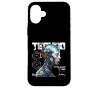 Custodia per iPhone 16 Plus Sci Fi Techno è il polso dell'evoluzione del progresso