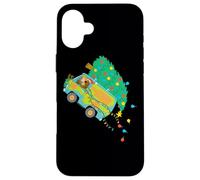 Custodia per iPhone 16 Plus Scooby-Doo Oh Christmas Tree
