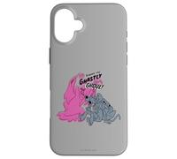 Custodia per iPhone 16 Plus Scooby-Doo Shaggy Beware the Ghastly Ghoul