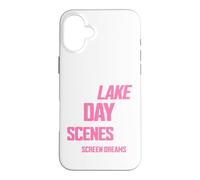 Custodia per iPhone 16 Plus Scorci di lago sogni da schermo relax e natura