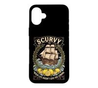 Custodia per iPhone 16 Plus Scurvy When Life Doesn't Give You Lemons