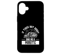 Custodia per iPhone 16 Plus Se Tures Non Bruciato, Dare Un Minuto Drifting Drift Race Drifter
