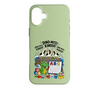 Custodia per iPhone 16 Plus Seagull Dino Mite Kinder Dinosaur Back to School Student Kid