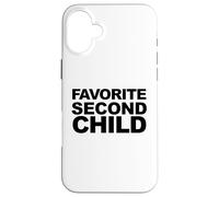 Custodia per iPhone 16 Plus Secondo figlio preferito