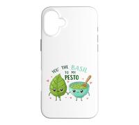 Custodia per iPhone 16 Plus Sei il basilico al mio pesto carino gioco di parole