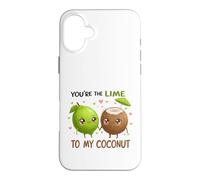Custodia per iPhone 16 Plus Sei il Lime To My Coconut Kawaii Love