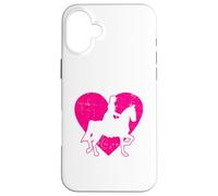 Custodia per iPhone 16 Plus Sella sella equitazione inglese equitazione equitazione