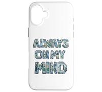 Custodia per iPhone 16 Plus Sempre nella mia mente, capo, soldi nella mia mente, guadagnare soldi, affrettarsi