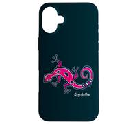 Custodia per iPhone 16 Plus Seychelles Geco Souvenir Bungalow Praslin La Digue Regalo